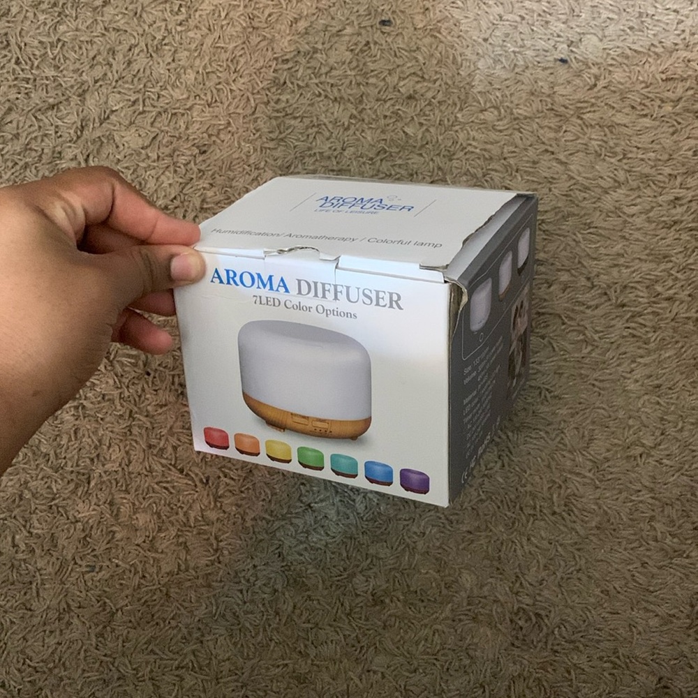 LED Aroma Diffuser with oils